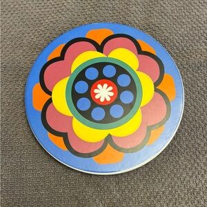 Avon You are the heart of Avon Multicolor Floral Coaster